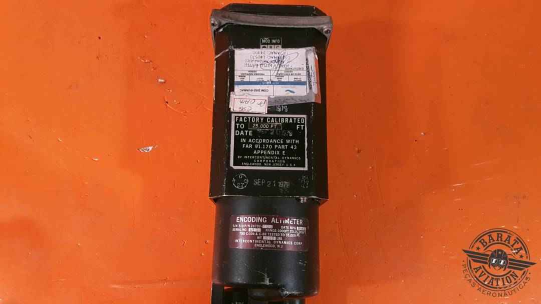 28702-906  Intercontinental Encoding Altimeter