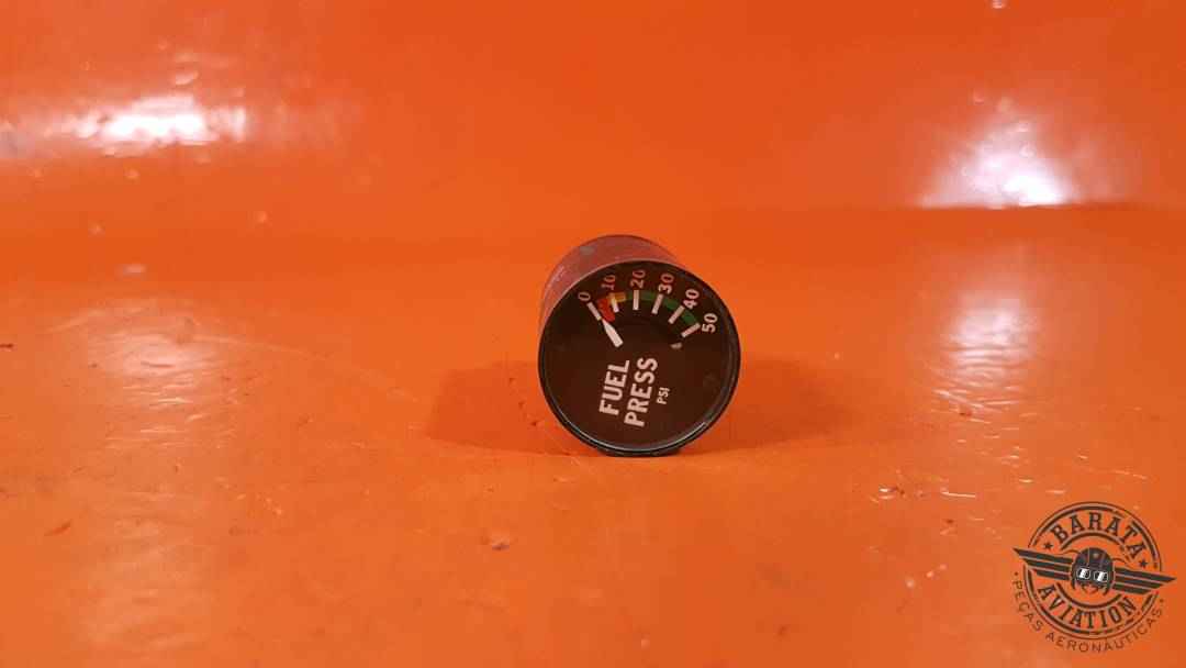 66750-0120   Aerosonic Indicator  Fuel Pressure  0-50 Psi