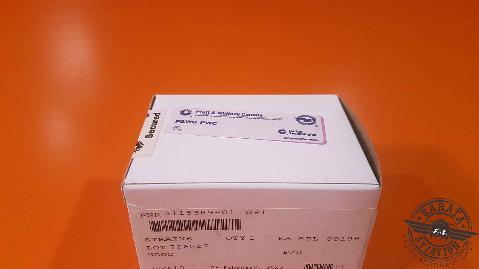3115389-01 Pratt & Whitney Strainer  - New