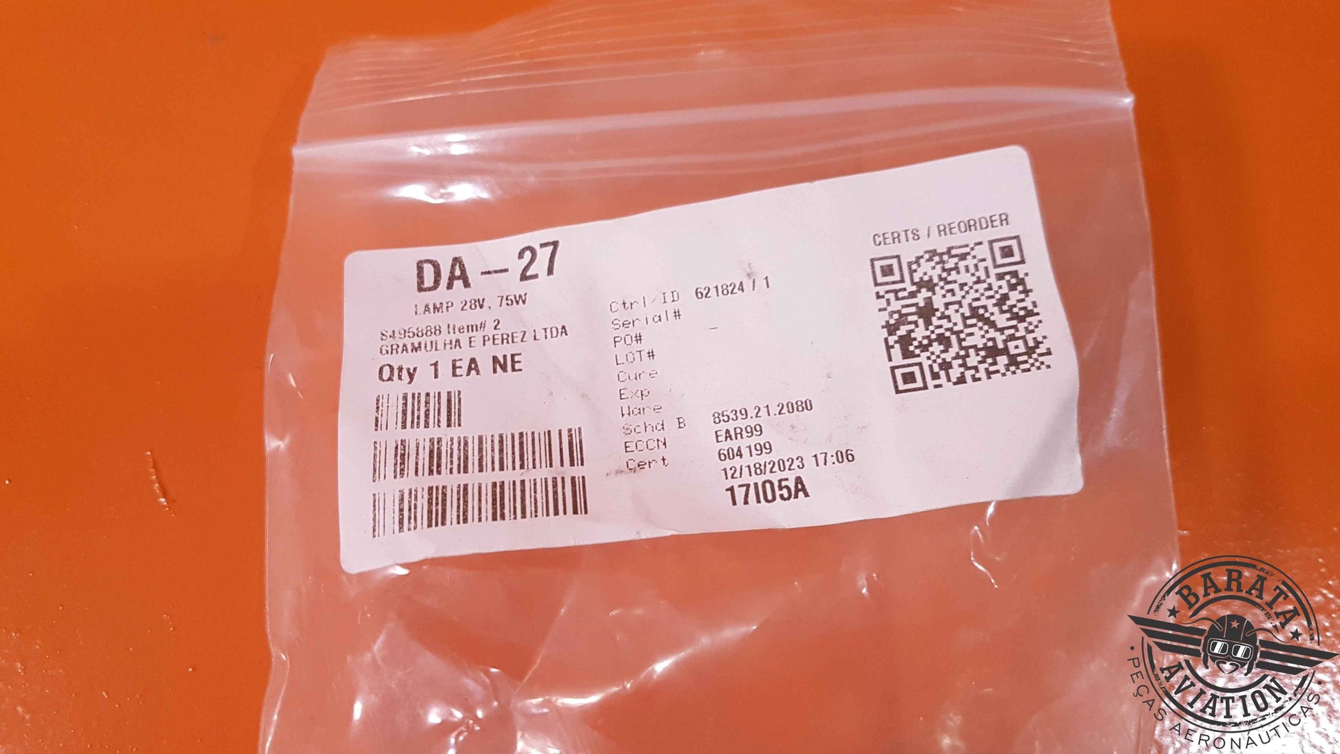 DA-27 Halogen Lamp - Novo