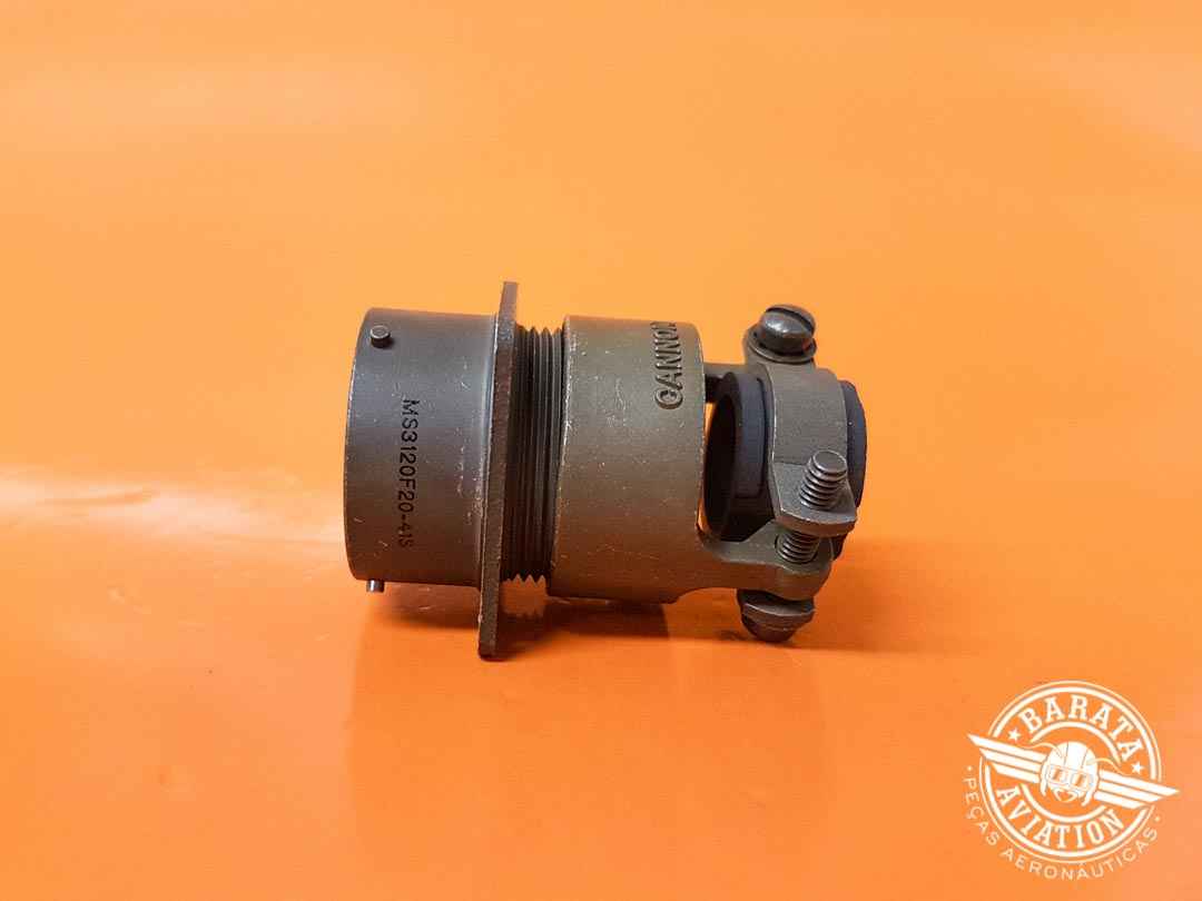 Conector c/ Gold Pin P/N MS3120F20-41S